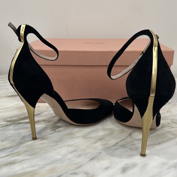 MIU MIU CALZATURE DONNA NERO 36 6 - Picture 5 of 7